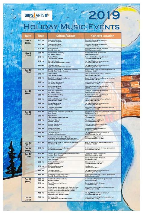 Grand Rapids Public School Calendar 2024 - Schoolcalendars.net