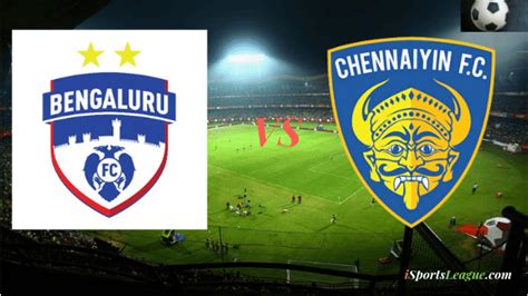 Bengaluru FC Vs Chennaiyin FC 2nd ISL 2018-19, Live Football Score ...