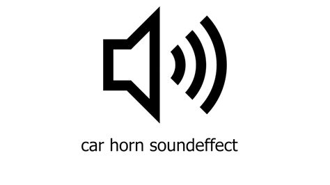 Car horn sound effect (Copyright Free) - YouTube