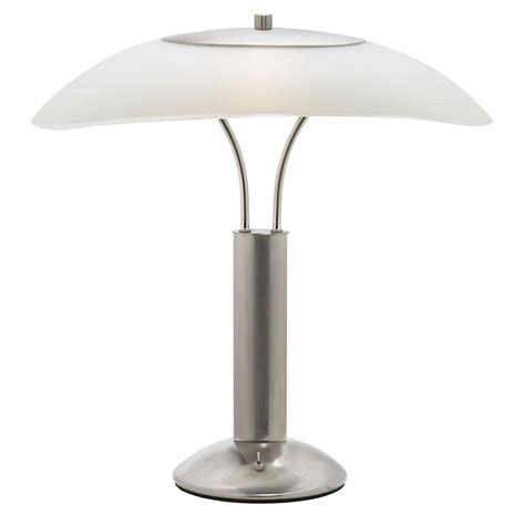 Dainolite Frosted Glass Shade Table Lamp by OJ Commerce $208.00