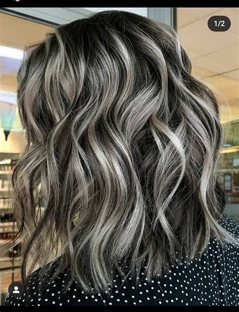 Grey Hair Color, Hair Color And Cut, Hair Inspo Color, Brunette Hair ...