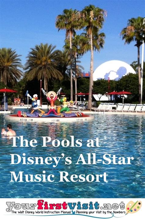 The Pools at Disney's All-Star Music Resort