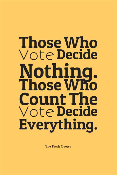 Quotes about Election and voting (46 quotes)