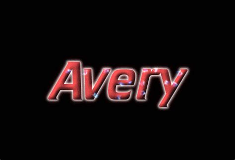 Avery ロゴ | フレーミングテキストからの無料の名前デザインツール