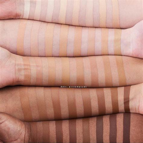 13 Brands With Wide Foundation Ranges and the Swatches to Prove It Foundation Tips, Natural ...