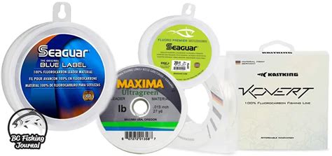 5 Best Fishing Leader Lines - Fluorocarbon vs. Monofilament - BC ...