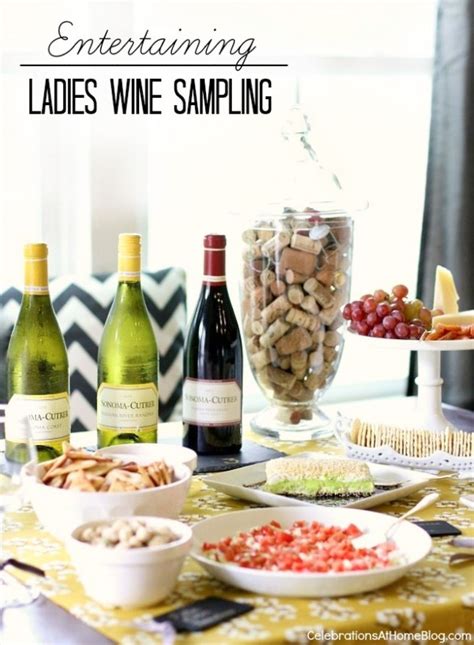 Wine Tasting Happy Hour with Friends - Celebrations at Home