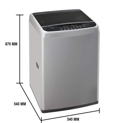 LG 6.5 kg Inverter Fully-Automatic Top Loading Washing Machine ...