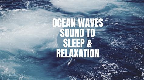 Ocean Sounds for Deep Sleep. - YouTube