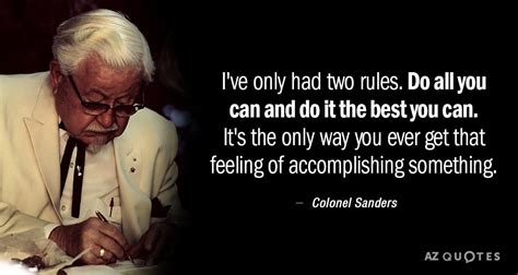 Best colonel sanders quotes