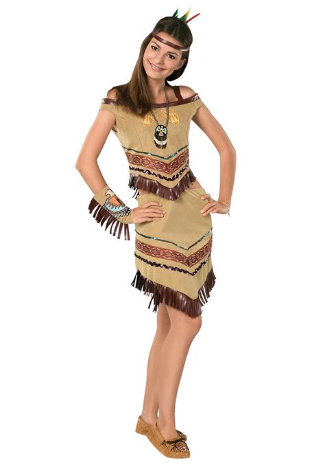 Girls Indian Teen Costume - Halloween Costumes