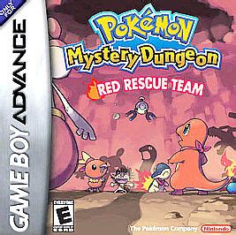 Pokemon Mystery Dungeon Red Rescue Team GBA with Official Player's ...