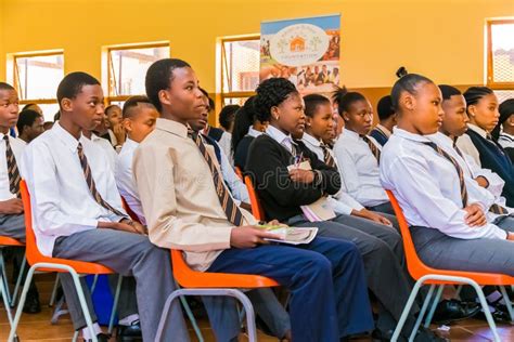 African High School Students in a Classroom Editorial Stock Image - Image of children, class ...