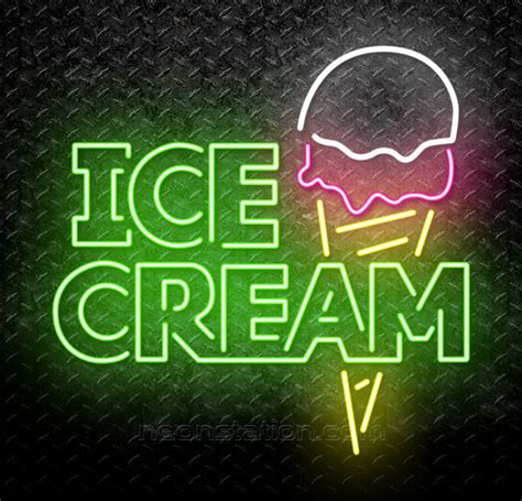 Buy Ice Cream Neon Sign Online // Neonstation