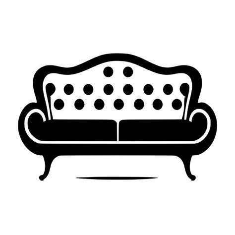 Modern Leather Sofa SVG File for Cricut, Silhouette, Laser Machines