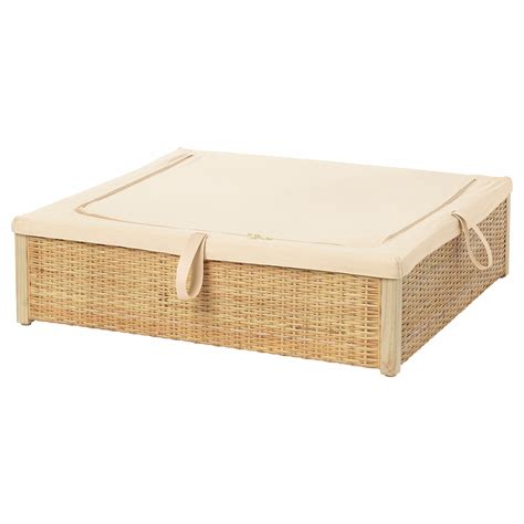 RÖMSKOG Underbed storage box - rattan - IKEA