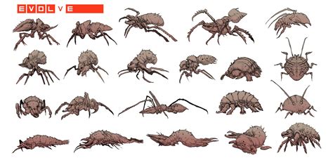 ArtStation - Parasites, Stephen Oakley | Alien concept art, Creature concept art, Creature concept