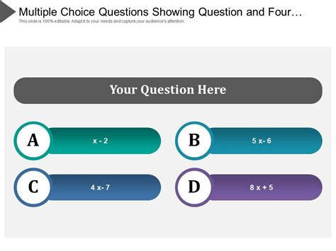 Multiple Choice Powerpoint Template Free - Printable Templates