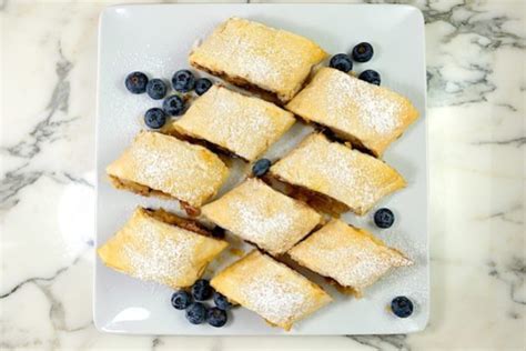 Apple Strudel with Phyllo Dough - Sips, Nibbles & Bites