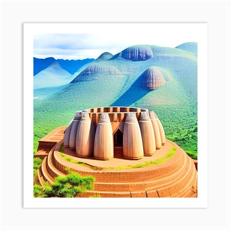 Sri Lankan Temple 10 Art Print by MdsArts - Fy