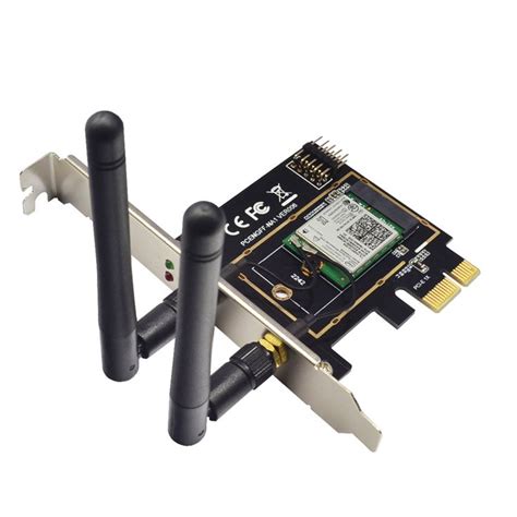 PCI-Express 1X M.2 NGFF Key A A+E to Mini PCI-E Adapter Wireless WiFi ...