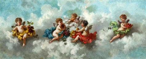 angels & cherubs | Картины ангелов, Возрождение искусства, Картины ...