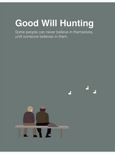 'Good Will Hunting' Poster by Zonnz in 2020 | Good will hunting, Movie ...