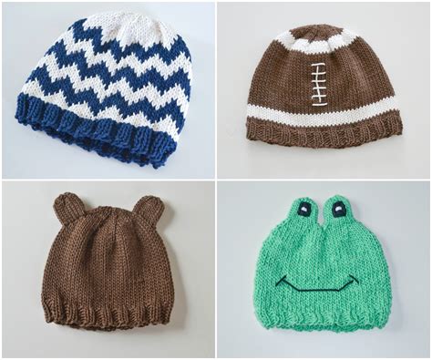 Little and Lovely: Knit Baby Hats - Baby Boy