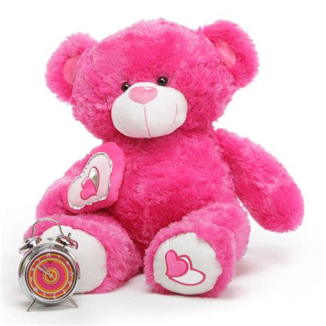 Lovely and Cute Pink Teddy Bear - Colors Photo (34605165) - Fanpop