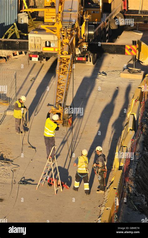 Heavy machinery for construction Stock Photo - Alamy