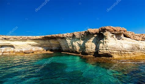 Sea Caves near Cape Greco — Stock Photo © Anita_Bonita #61569623