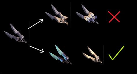 Lunastra and Kulve weapons are how they should have done all the slap-on weapons: changing the ...