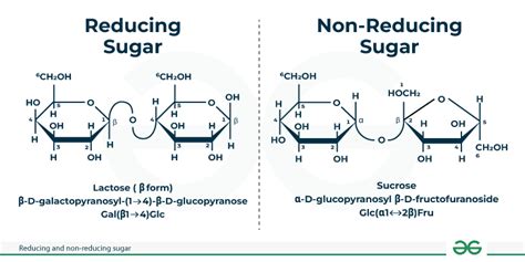 Difference between Reducing and Non-reducing Sugar? - GeeksforGeeks