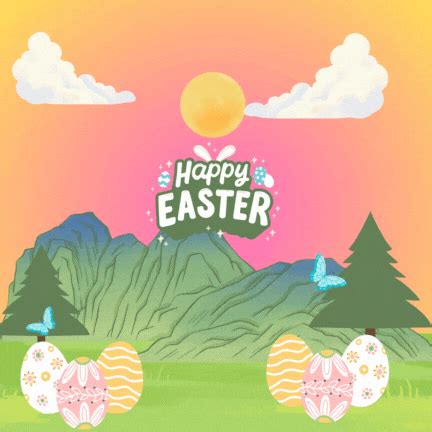 Happy Easter 2024 GIF, Get Animated Easter GIF Images