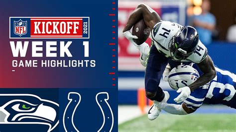 Seahawks vs. Colts Week 1 Highlights | NFL 2021 - YouTube