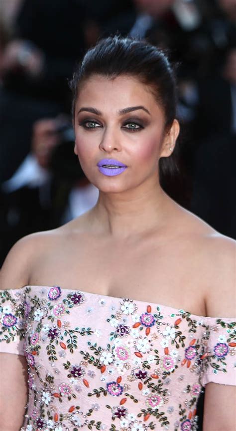 Aishwarya Rai's purple lips in Cannes|Lainey Gossip Lifestyle