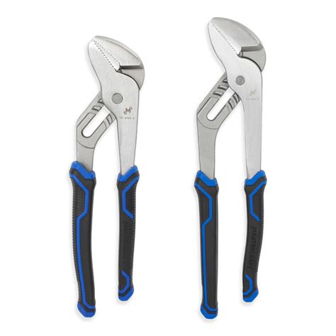 Mastercraft Tongue & Groove Pliers Set, Comfort Grip Double-Shot ...