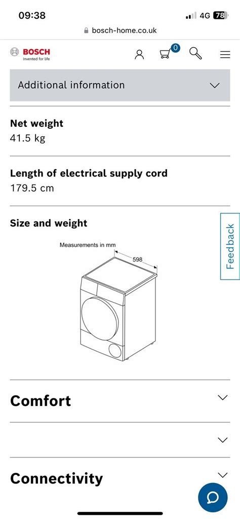 Pristine Condition Bosch series 4 Condenser Tumble Dryer 8KG | eBay