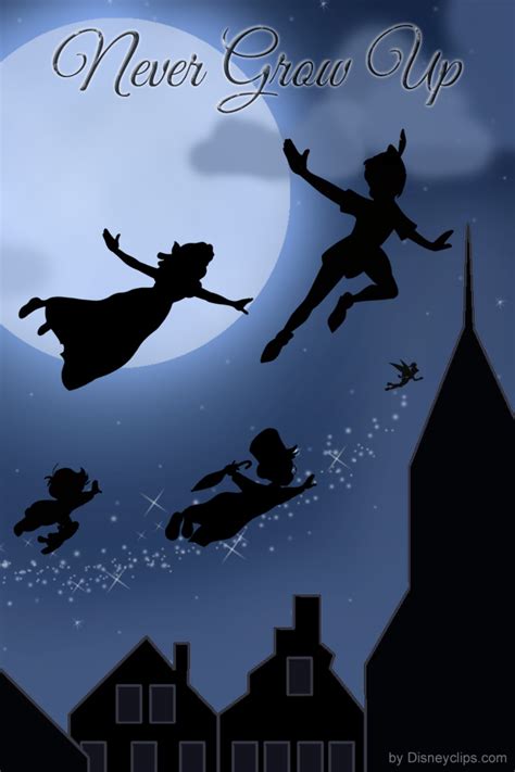 Peter Pan and Tinker Bell Wallpaper | Disneyclips.com