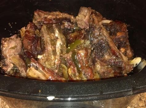 Crockpot Smoked Neckbones | Just A Pinch Recipes