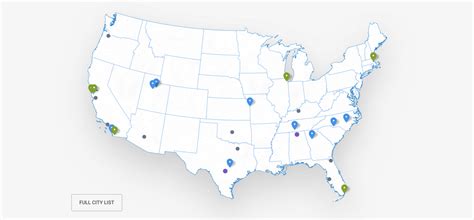 Google Fiber map now also shows six cities where Webpass is available