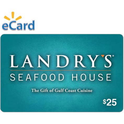 Landry's Seafood $25 Gift Card (email delivery) - Walmart.com - Walmart.com