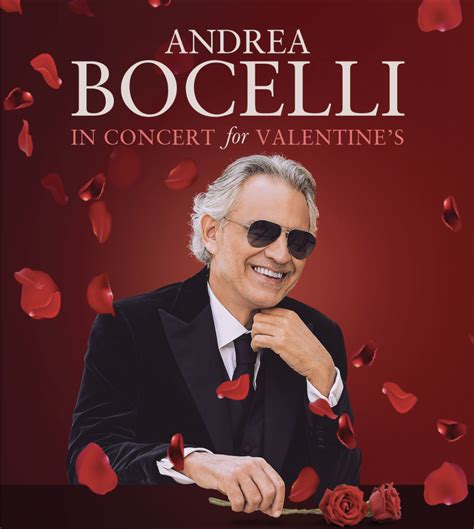 Andrea Bocelli Announces ‘In Concert For Valentine’s’ 2022 Tour ...