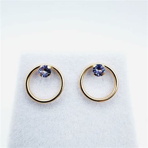 Tanzanite Earrings - Etsy