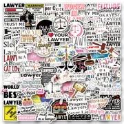 Lawyer Stickers scales Of Justice Stickers water Bottle - Temu