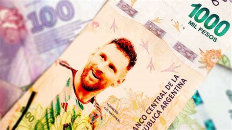 Argentina Central Bank Resolves Controversy over Thousand-peso Bill with Messi's Image | Sada ...