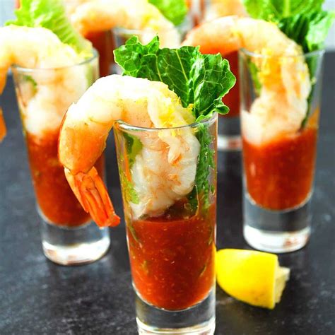 Shrimp Cocktail Presentation