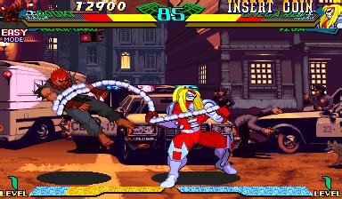 Play Arcade Marvel Super Heroes vs Street Fighter (970702 Japan) Online in your browser ...