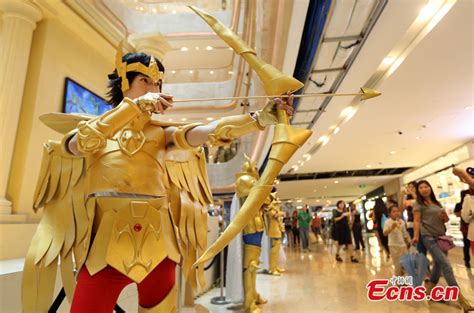 'Knights of the Zodiac' cosplay show staged in Nanjing (2/8) - Headlines, features, photo and ...