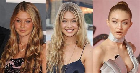 Gigi Hadid's Before After Transformation In Pictures | ELLE Australia